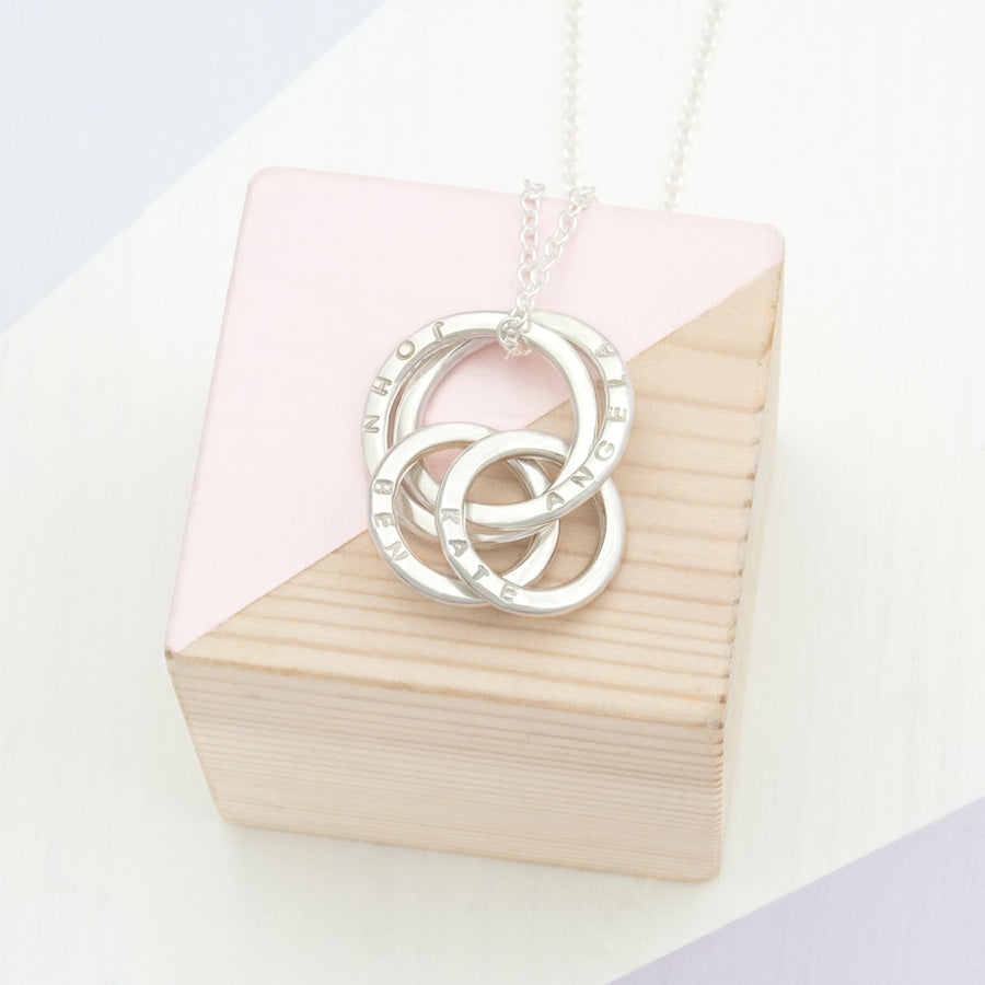 My Family Necklace – Mum, Dad and 2 Children