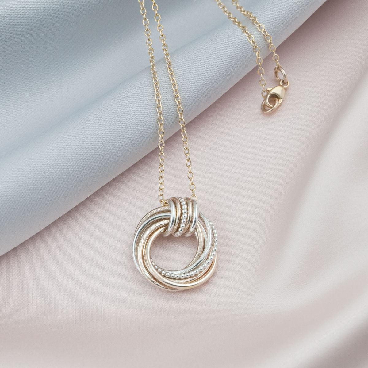 85th Birthday Necklace – Silver and Gold