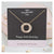 60th Birthday Mixed Metal Necklace on Gift Card