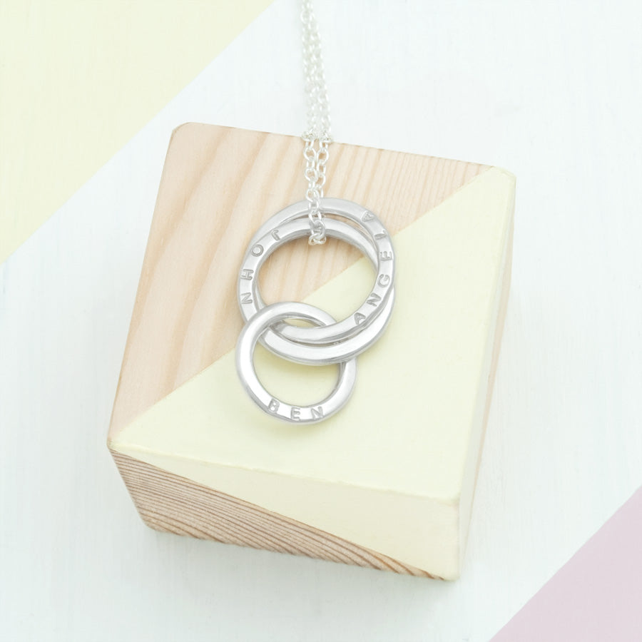 My Family Necklace – Mum, Dad and Child