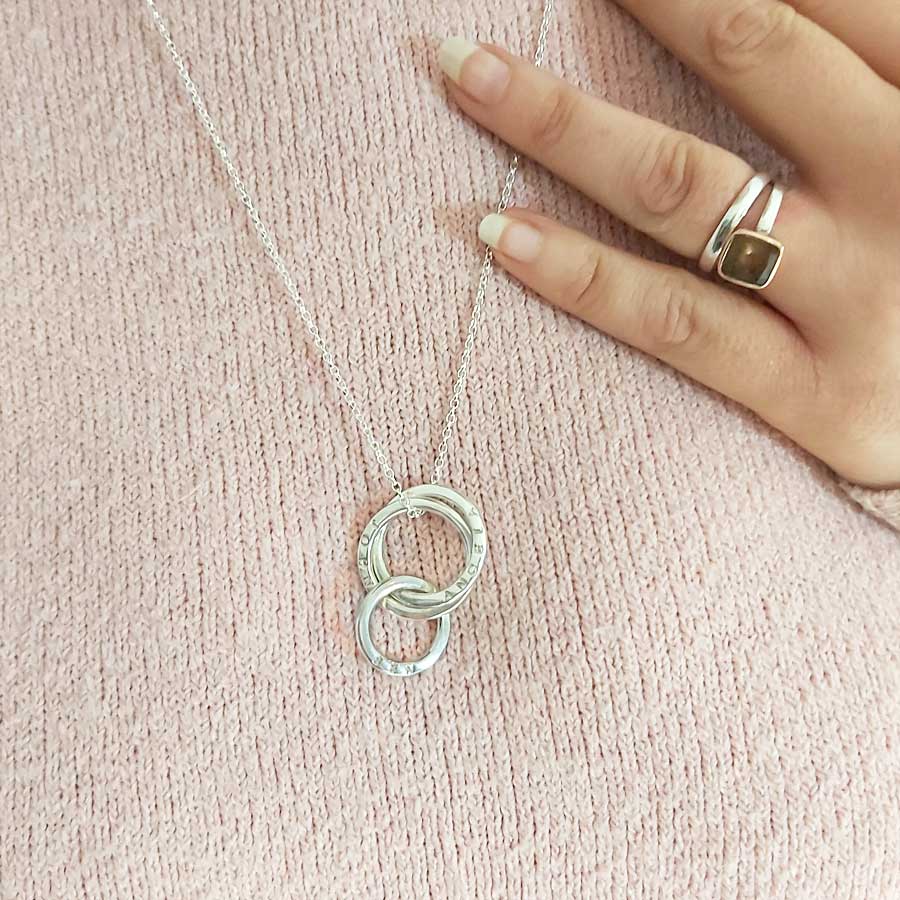 My Family Necklace – Mum, Dad and Child