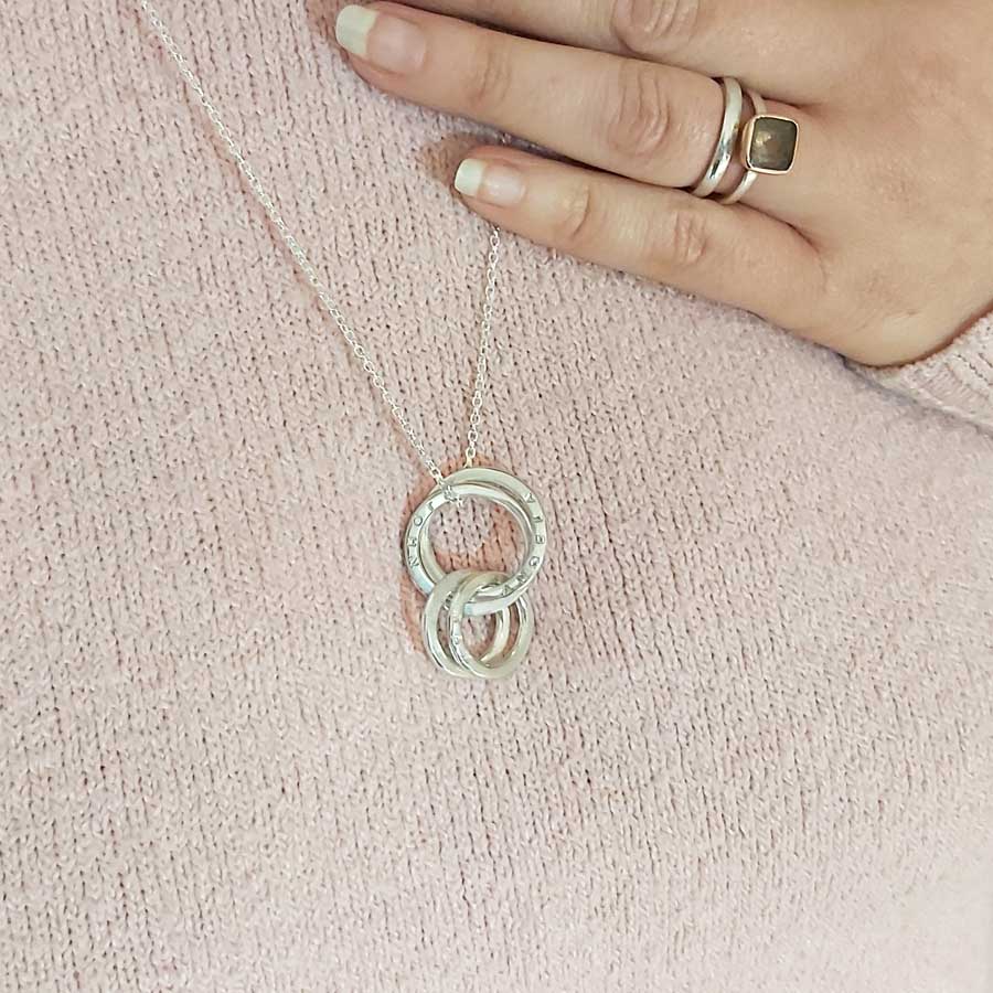 My Family Necklace – Mum, Dad and 2 Children