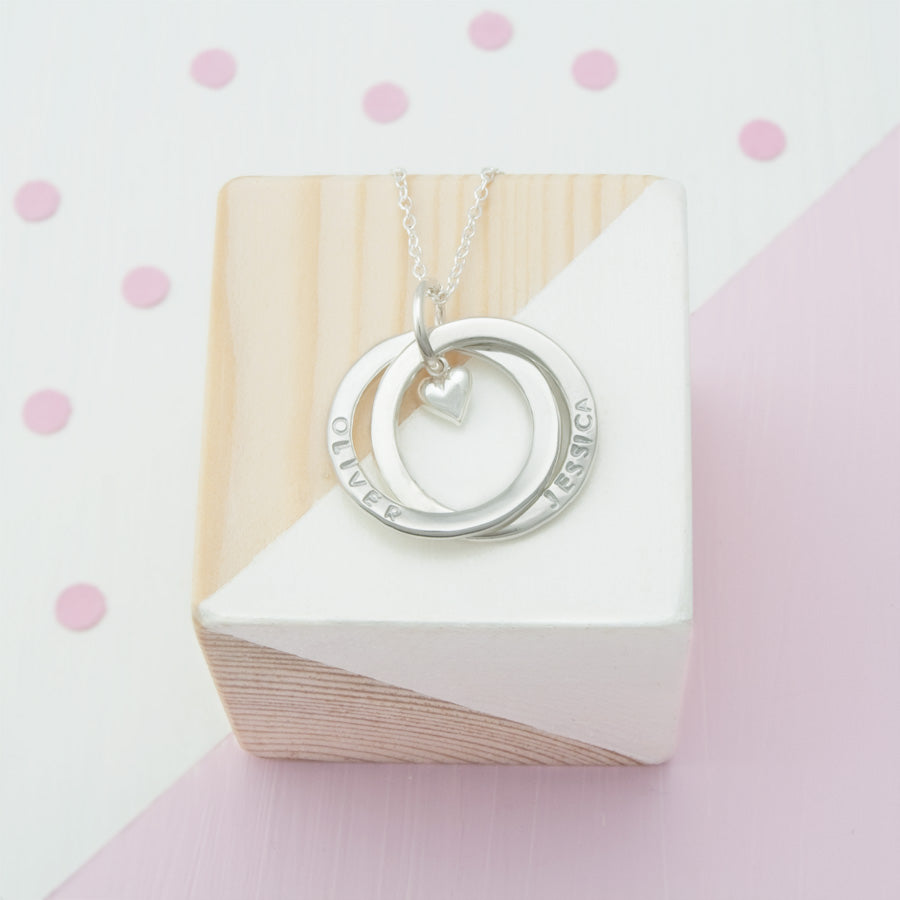 Personalised Forever Linked, Forever Loved Necklace
